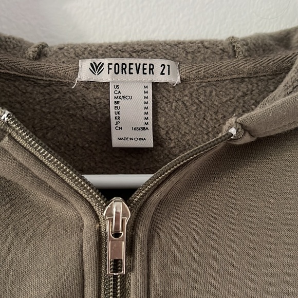 FOREVER 21 Active Half-Zip Fleece Pullover - Picture 3 of 5